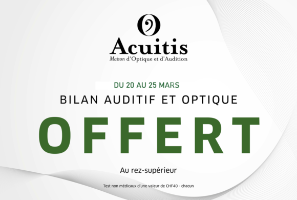 Acuitis – Bilan auditif et visuel offert