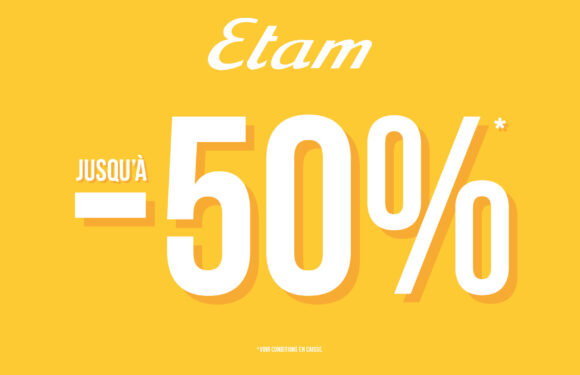 Etam – Soldes Jusqu’à -50%