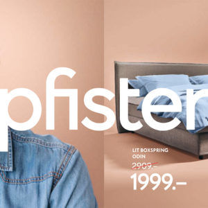 Pfister – 30% sur les lits Boxspring, lits & matelas