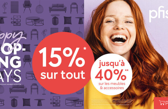 Pfister – Happy Shopping Days