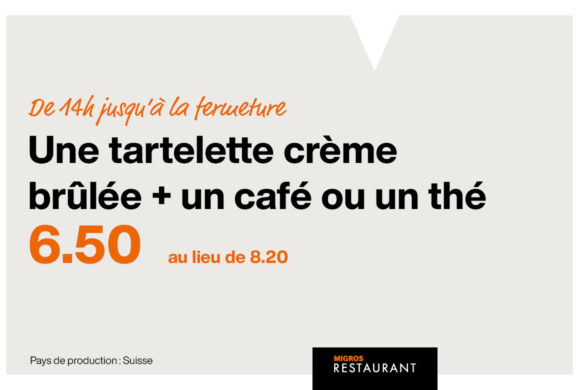 Migros Restaurant – Offre café