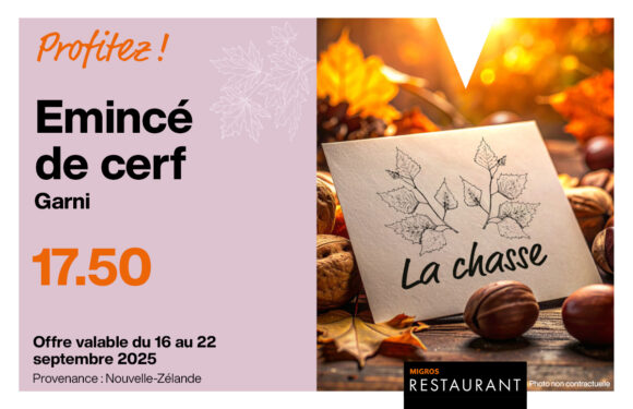 Migros Restaurant – Offre