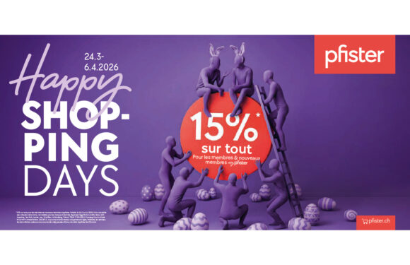 Pfister – Happy Shopping Days