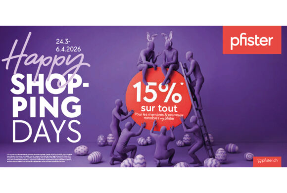 Pfister – Happy Shopping Days