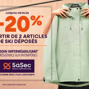 5àsec – rabais ski
